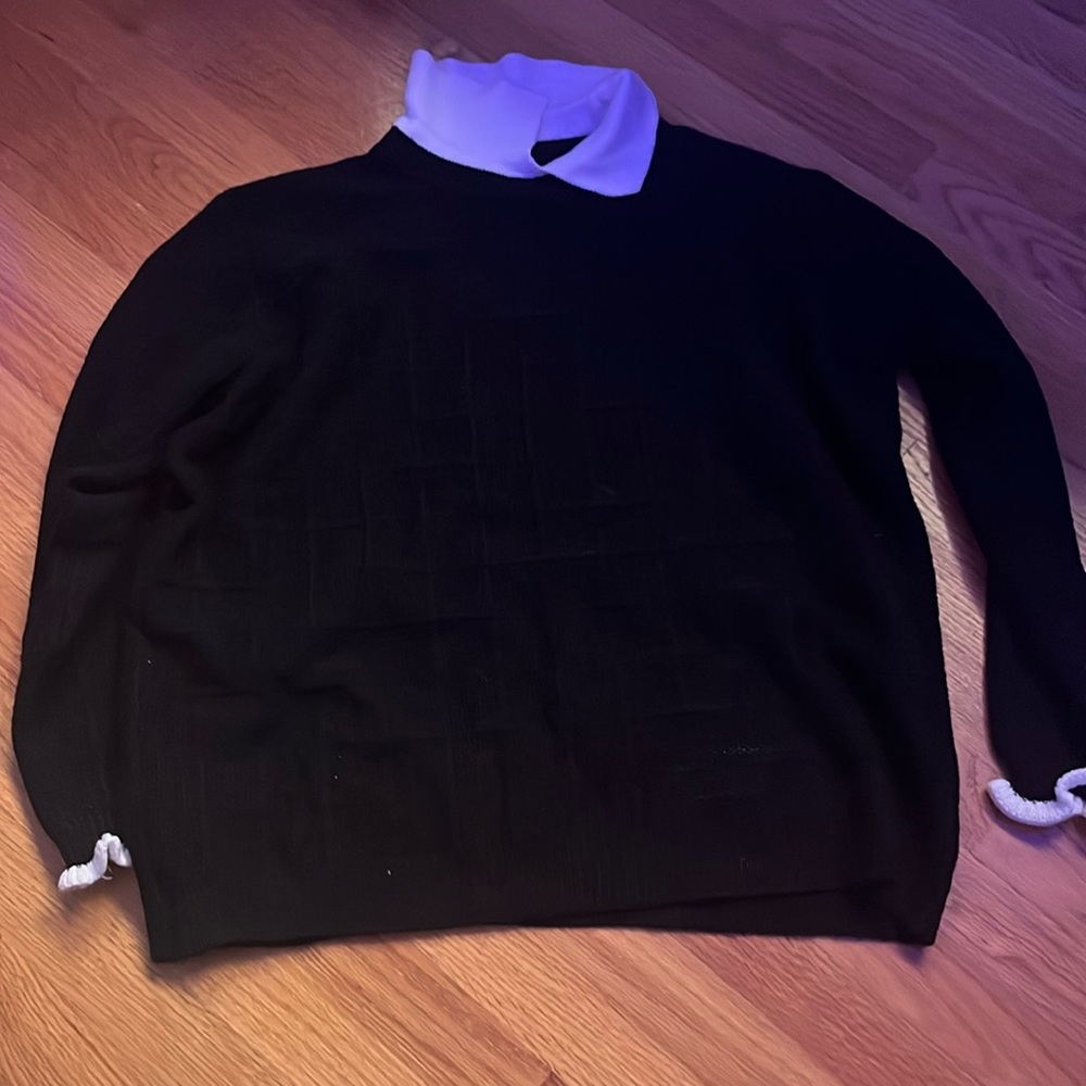 Black sweater